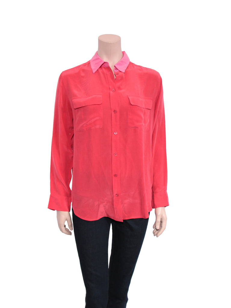 Equipment Silk Blouse