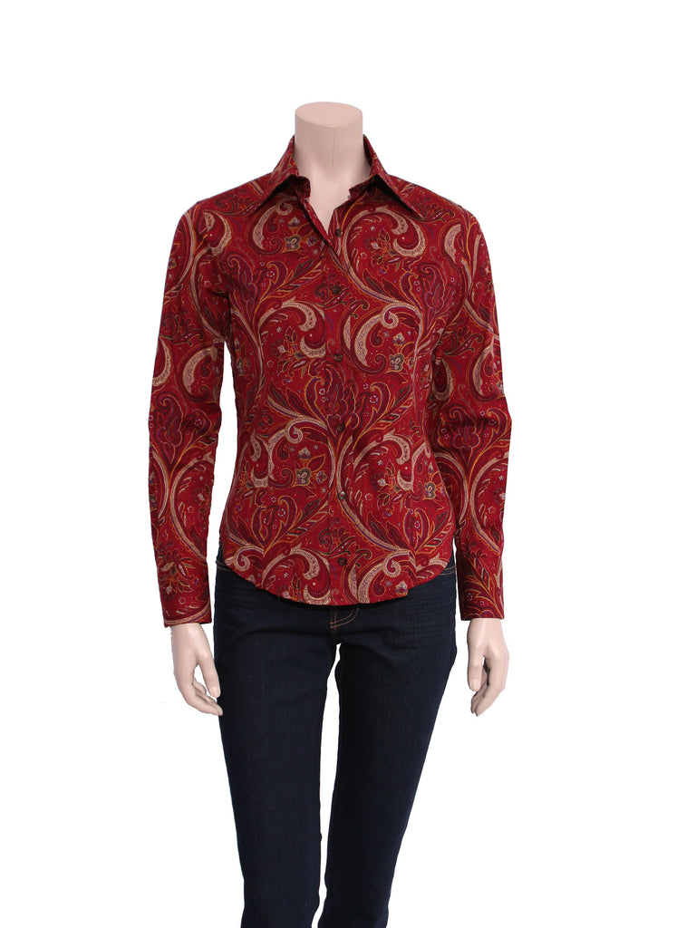 Etro Paisley Button-Up Shirt