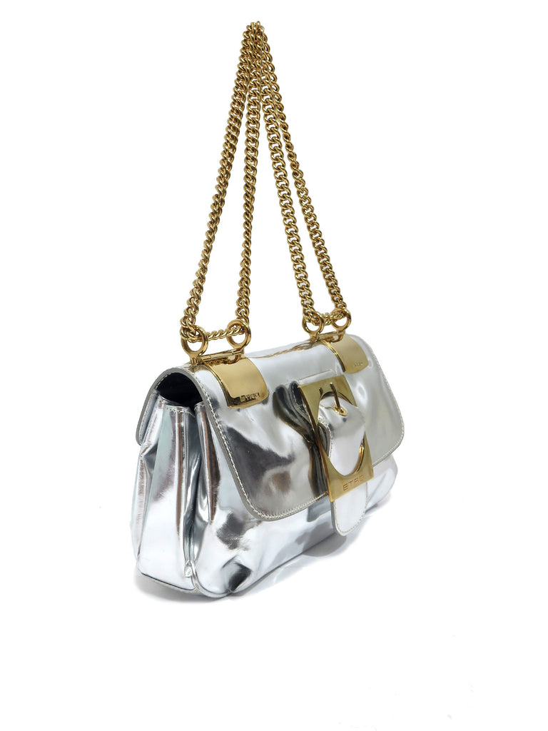 Etro Metallic Shoulder Bag
