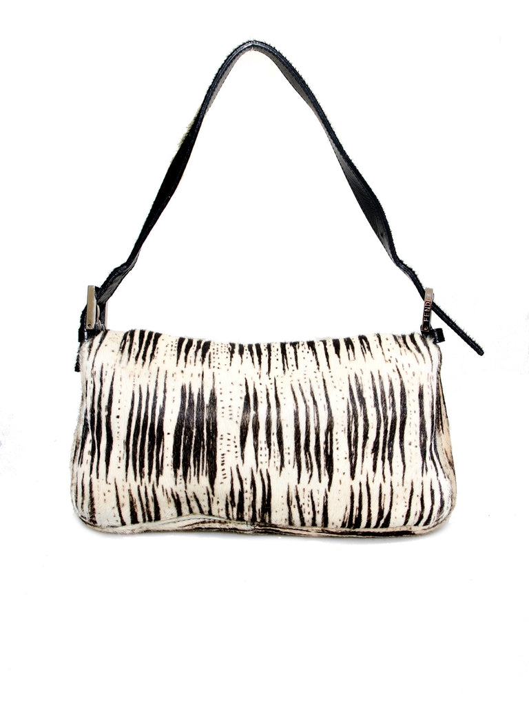 Fendi Vintage Ponyhair Baguette Bag