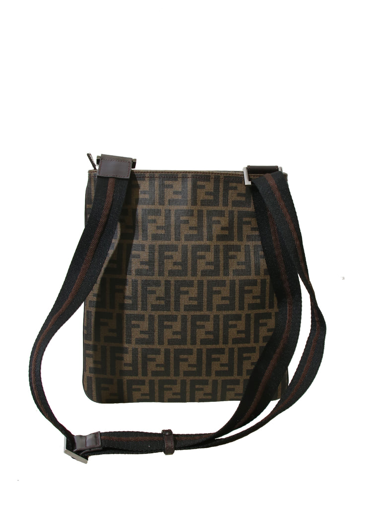 Fendi Monogram Canvas Cross Body Bag