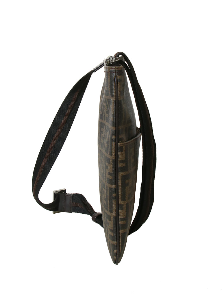 Fendi Monogram Canvas Cross Body Bag