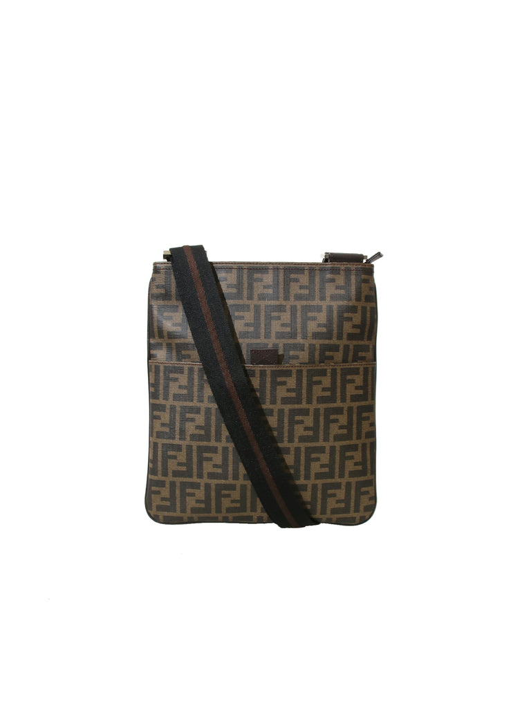 Fendi Monogram Canvas Cross Body Bag