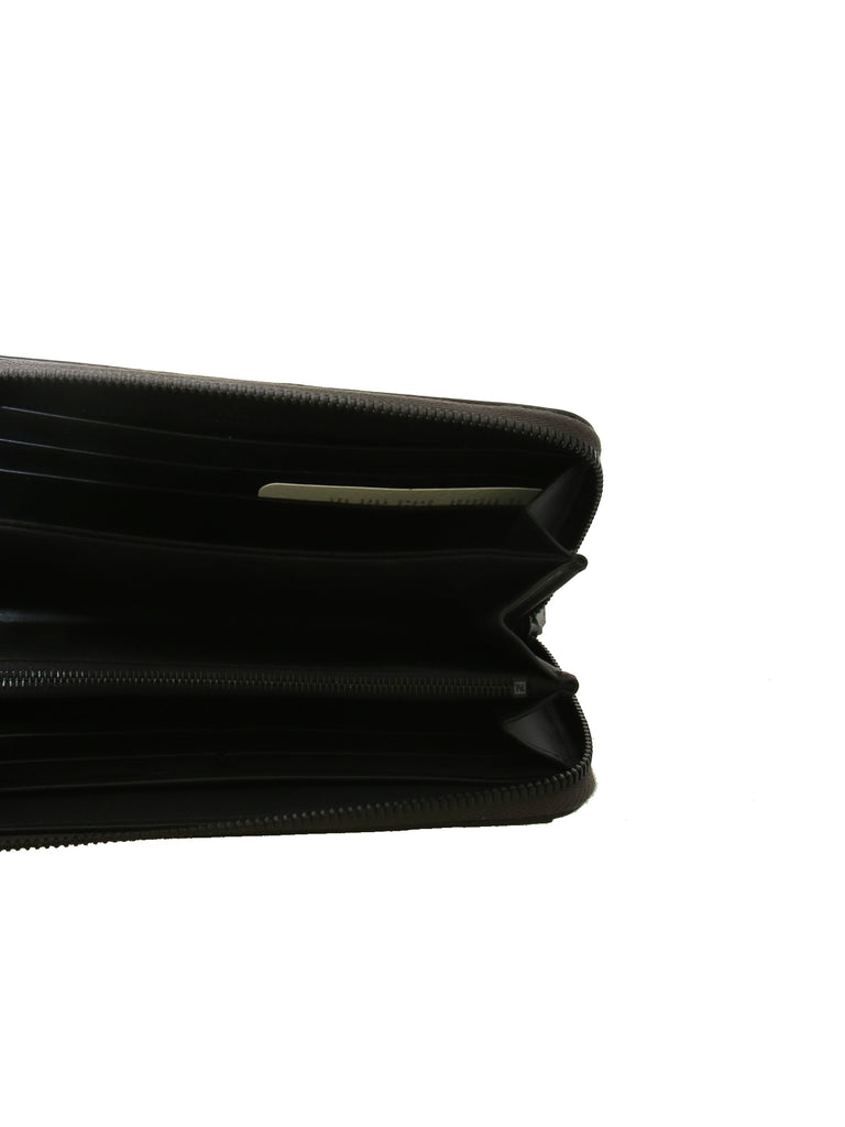 Fendi Bugs Eyes Continental Zip Around Wallet