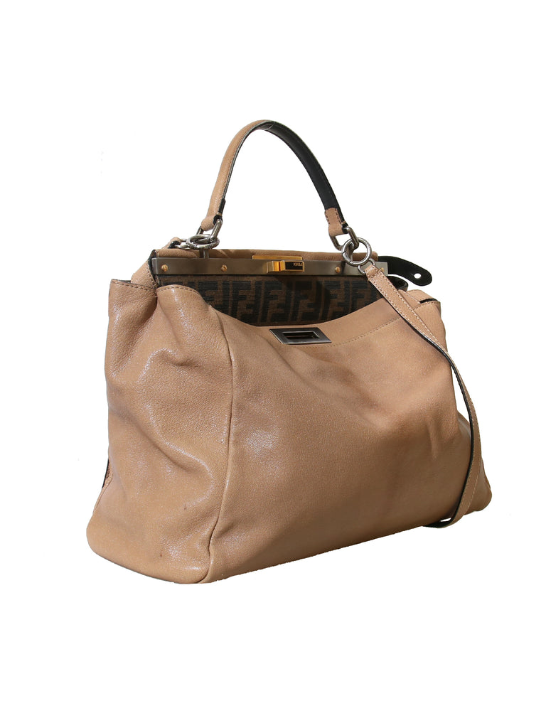 Fendi Peekaboo Bag with Monogram Interior