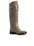 Fendi Berlin Faux Lace-Up Rain Boots