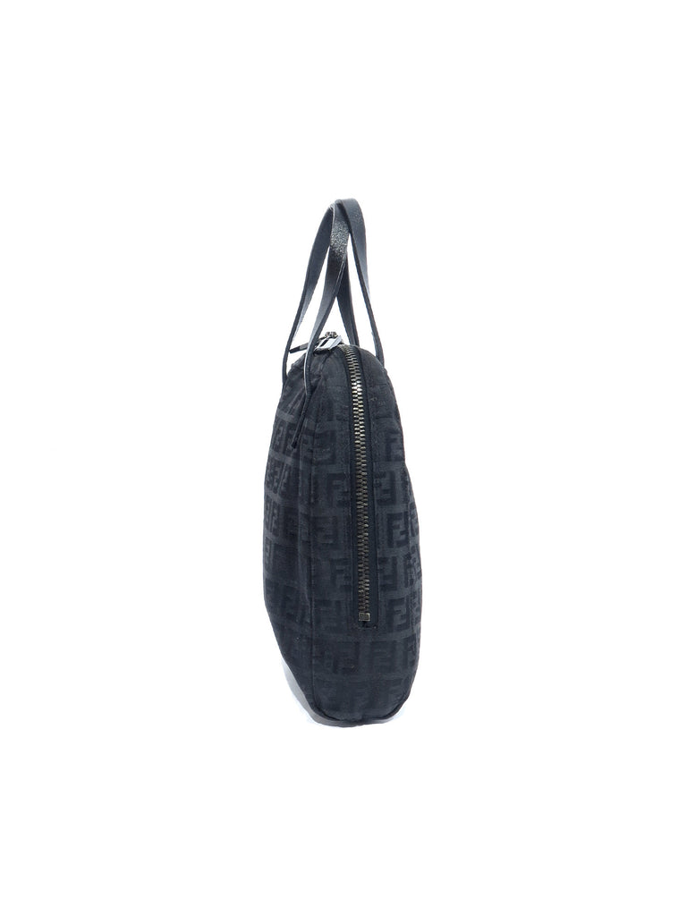 Fendi Zucchino Canvas Evening Bag
