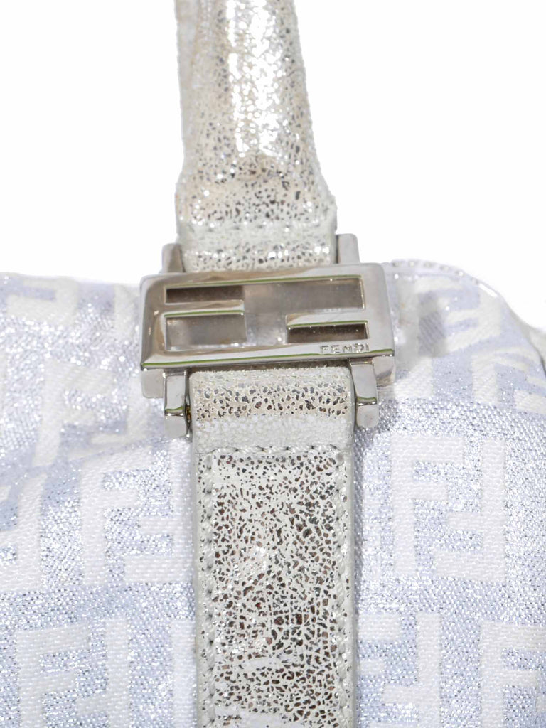 Fendi Metallic Zucchino Satchel