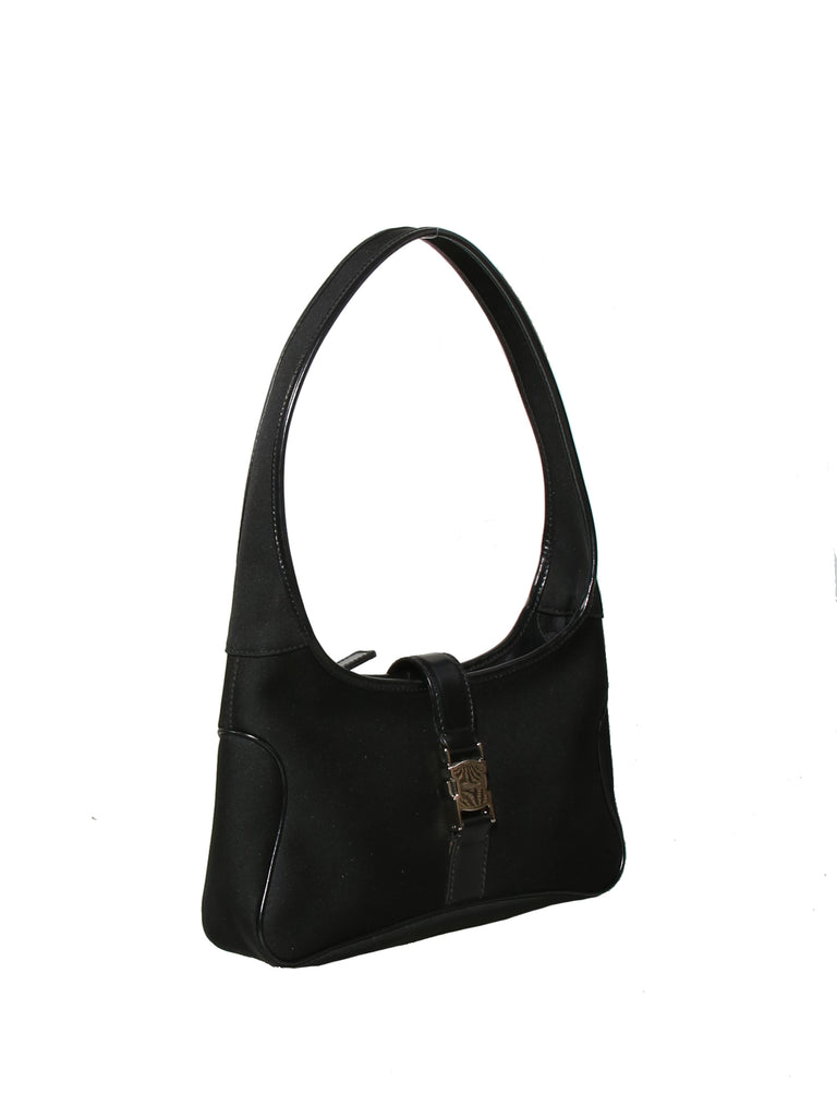 Salvatore Ferragamo Leather-Trimmed Shoulder Bag