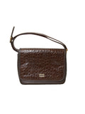 Ferre Vintage Embossed Leather Cross Body Bag