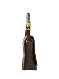 Ferre Vintage Embossed Leather Cross Body Bag