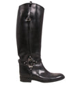 Gucci Leather Riding Boots