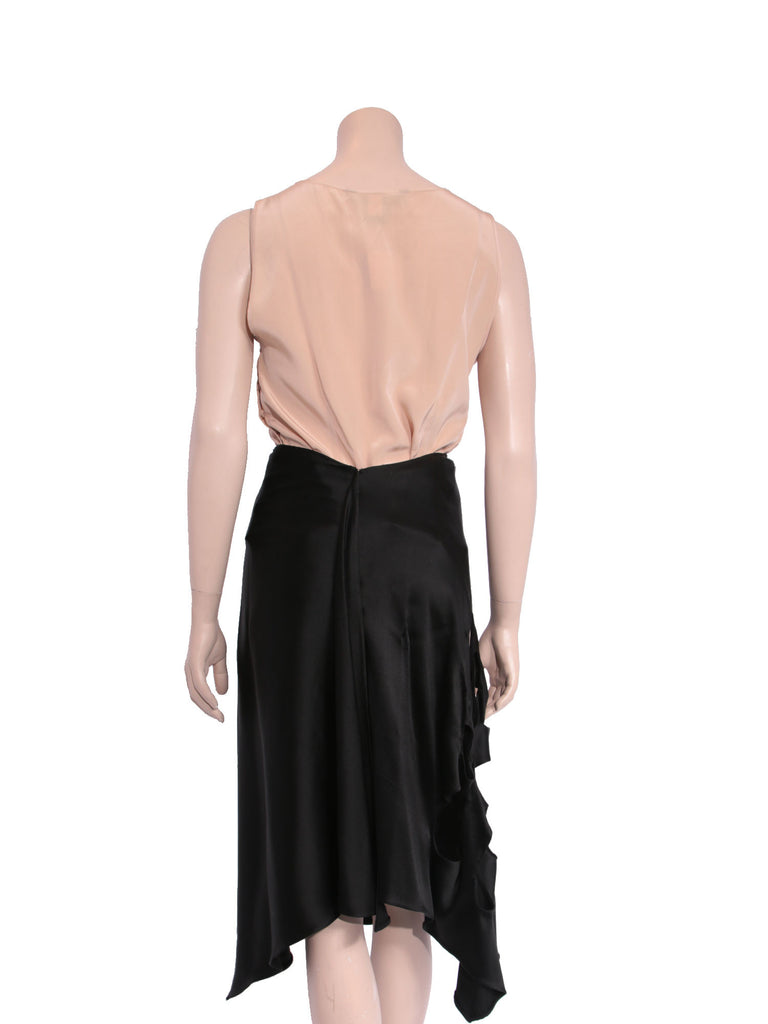Gucci Silk Cutout Skirt