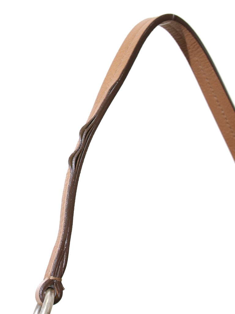 YSL Leather Flower Clutch Bag