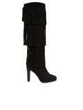 Stuart Weitzman Suede Fringe Boots