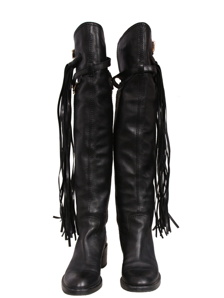 Gucci Devandra Over-The-Knee Boots