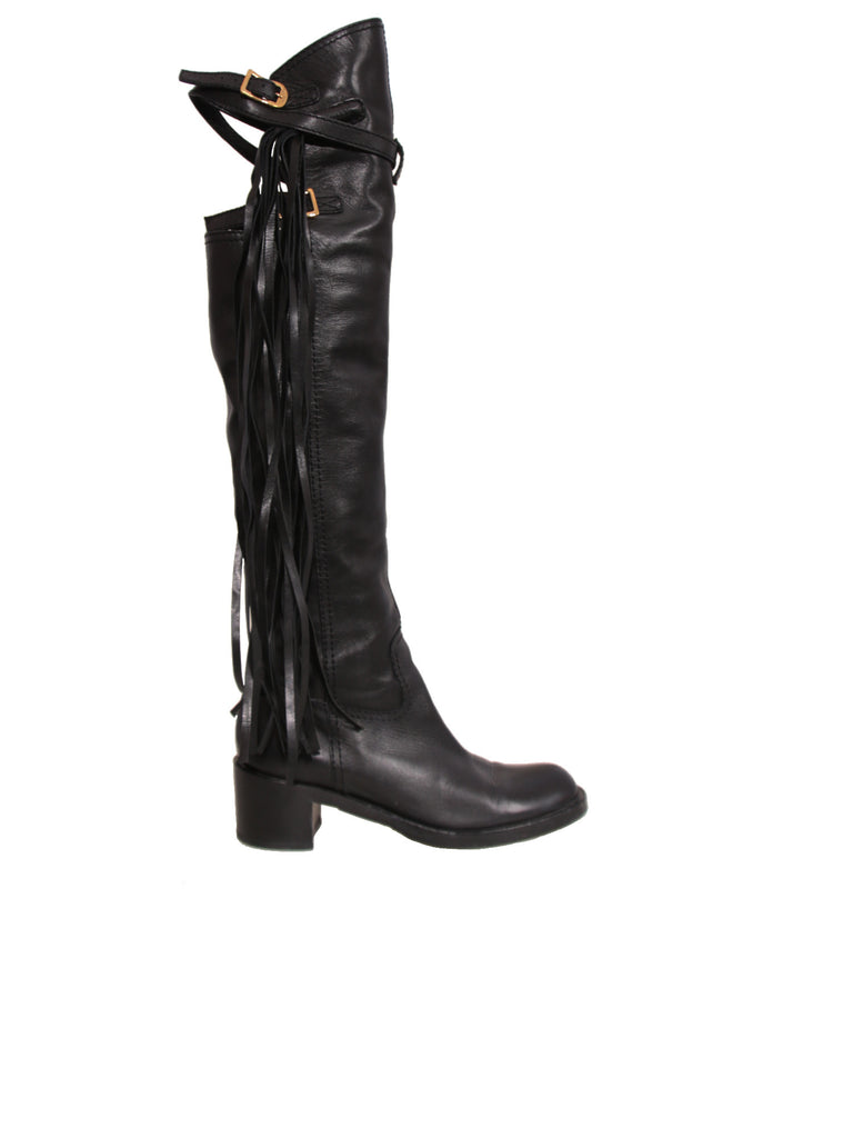 Gucci Devandra Over-The-Knee Boots