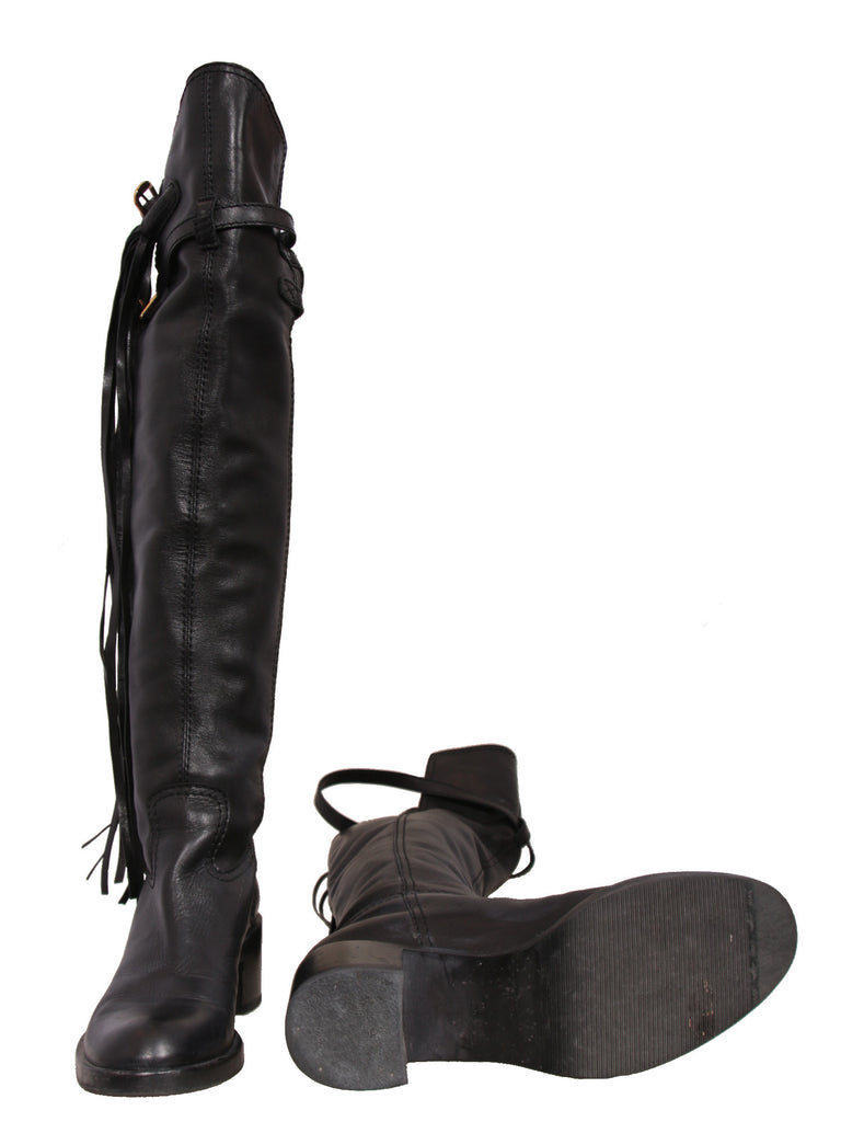 Gucci Devandra Over-The-Knee Boots
