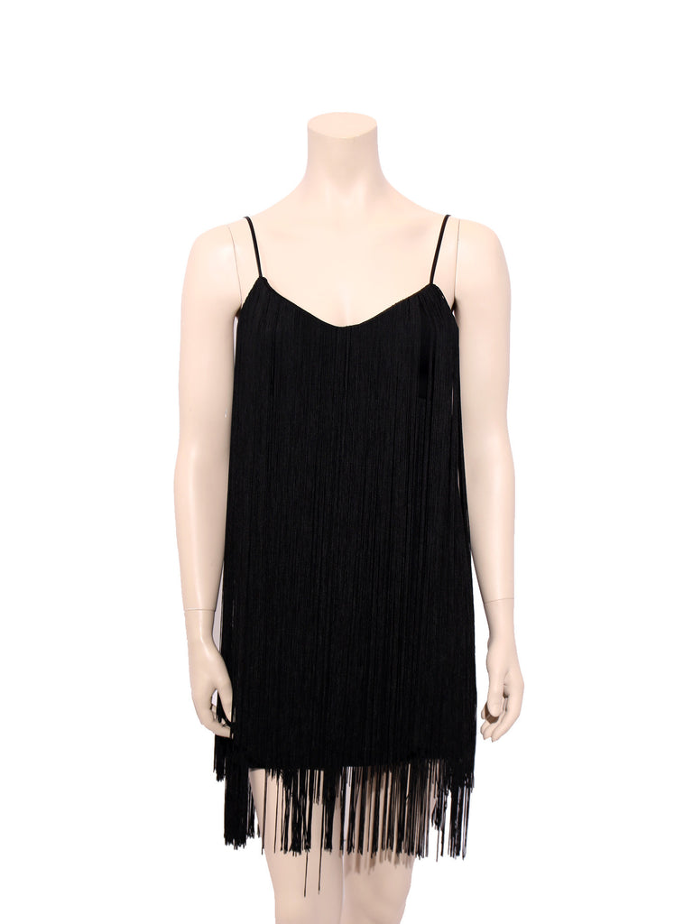 Jay Godfrey Toni Cami Fringe Dress