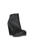 Kurt Geiger Calf Hair Wedge Booties