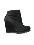 Kurt Geiger Calf Hair Wedge Booties
