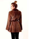 Sheared Mink Fur Coat