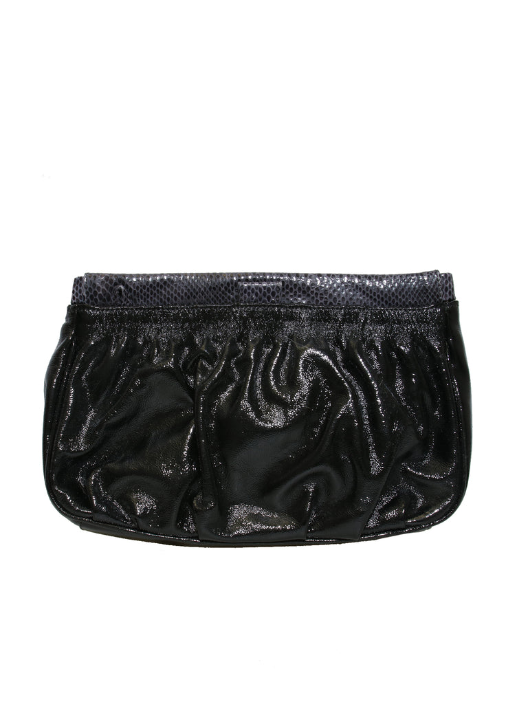 Furla Patent Leather Clutch Bag