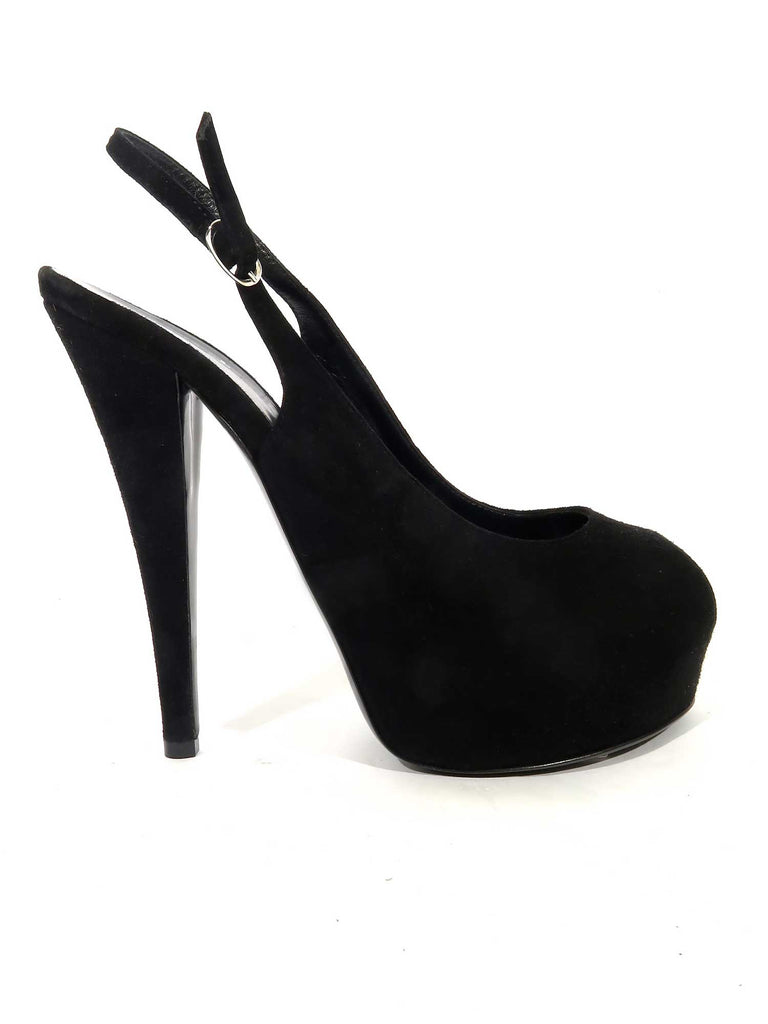 Giuseppe Zanotti Suede Slingbacks