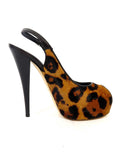 Giuseppe Zanotti Leopard Slingbacks
