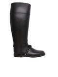 Givenchy Rubber Chain-Link Rain Boots