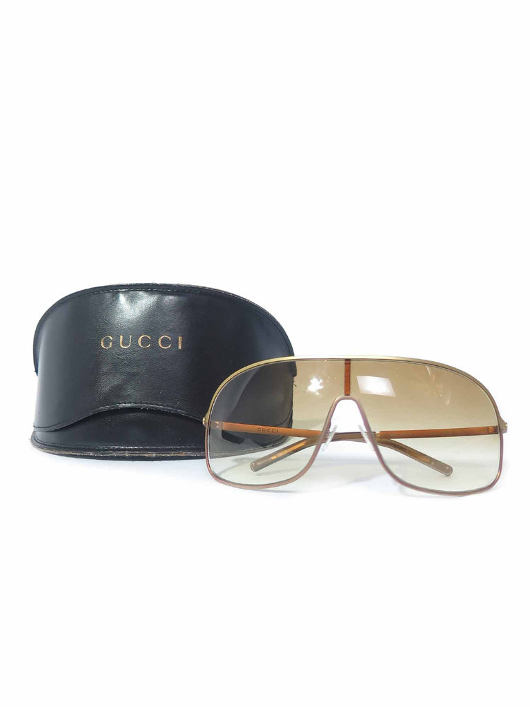 Gucci Vintage Shield Sunglasses