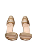 Christian Louboutin Metallic Leather Sandals