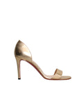 Christian Louboutin Metallic Leather Sandals