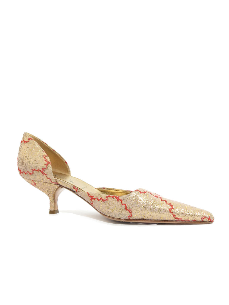 Prada Woven Pumps