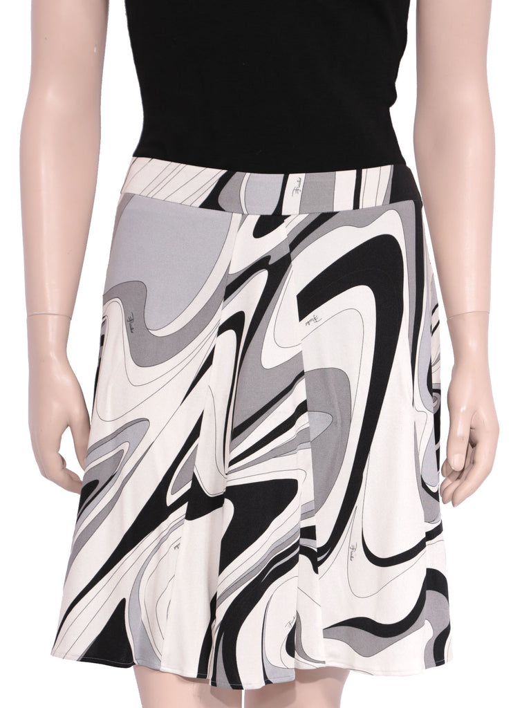 Pucci Printed Silk Skirt