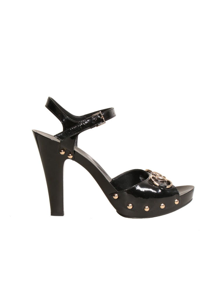 Gucci Patent Leather Sandals