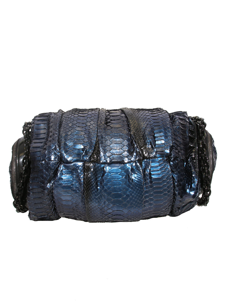 Gucci Python Galaxy Top Handle Bag