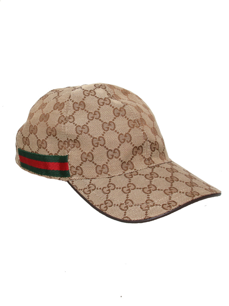 Gucci Original GG Canvas Baseball Cap with Web