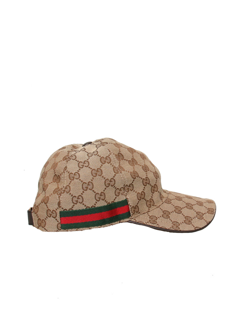 Gucci Original GG Canvas Baseball Cap with Web