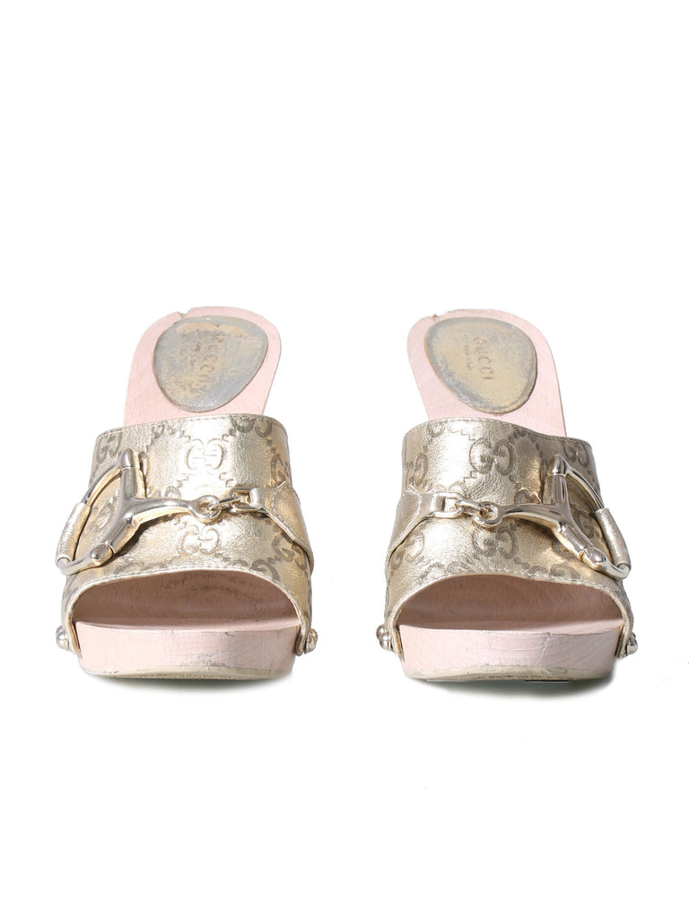 Gucci Leather Clogs