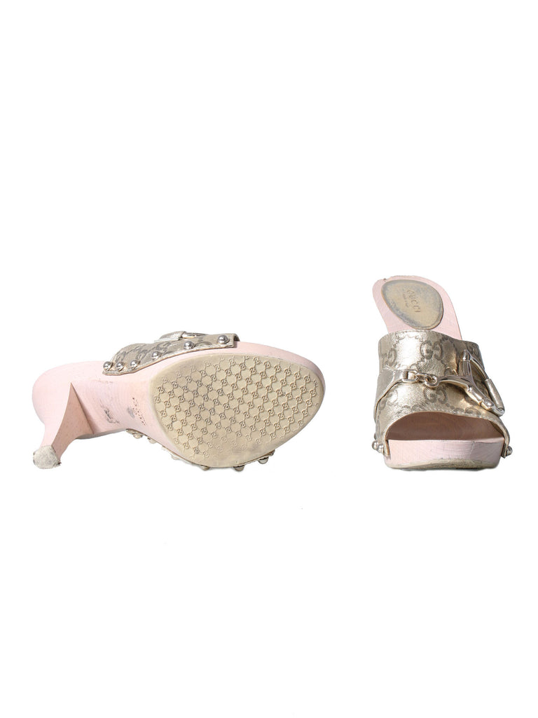 Gucci Leather Clogs