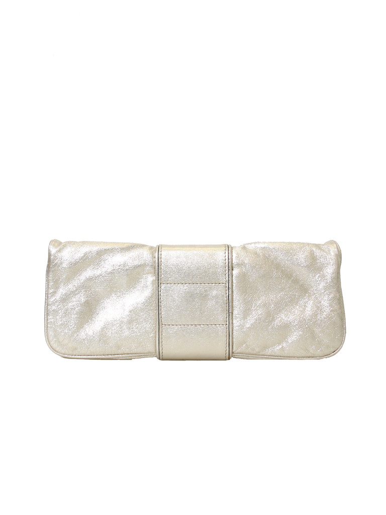 Gucci Leather Hysteria Clutch Bag