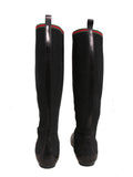 Flat Leather Boots