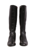 Flat Leather Boots