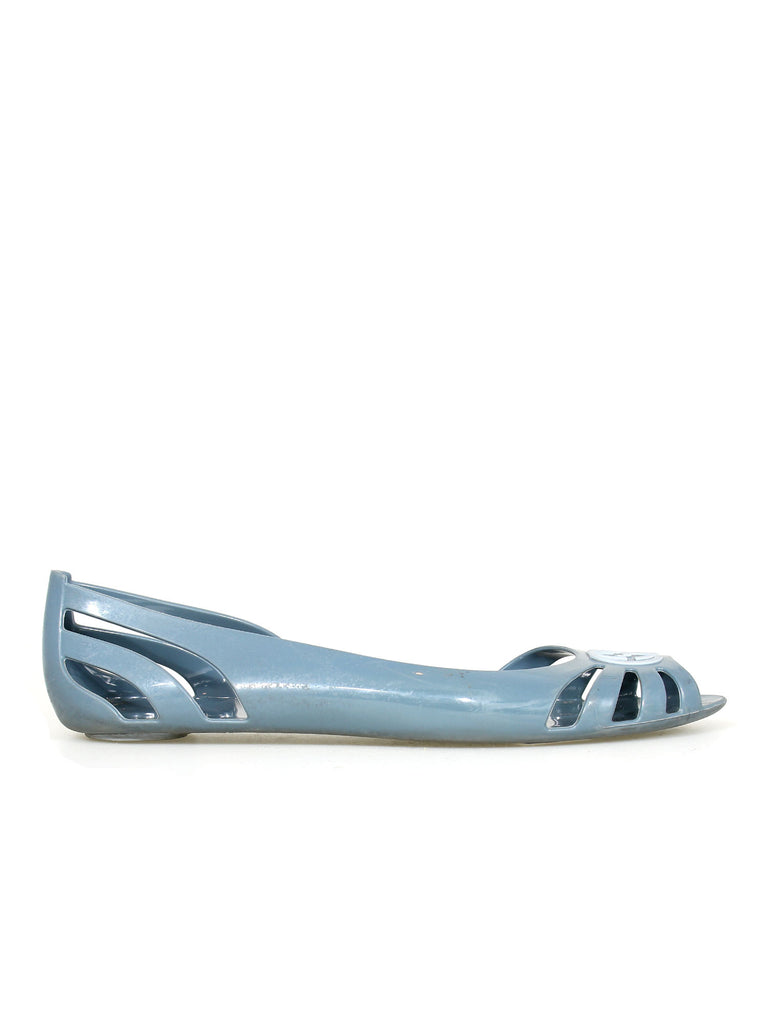 Gucci Rubber Logo Flats