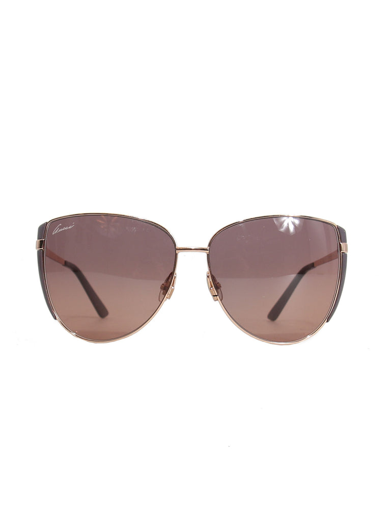 Gucci Medium Cat-Eye Frame Sunglasses