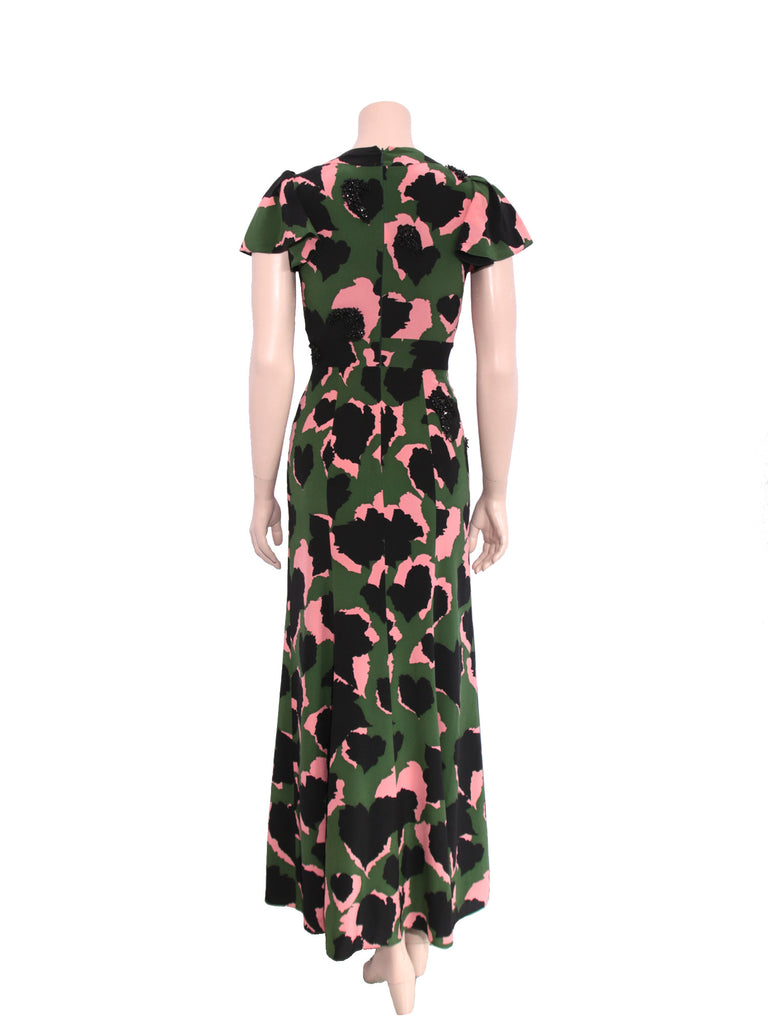 Gucci Floral Embellished Gown