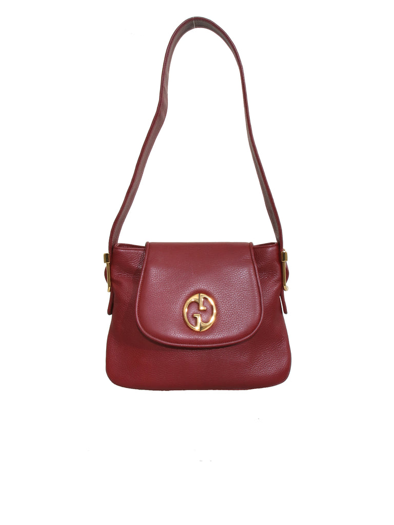 Gucci Leather 1973 Shoulder Bag