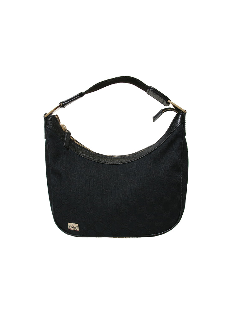 Gucci Monogram Canvas Shoulder Bag