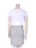 Gucci Chain Pencil Skirt